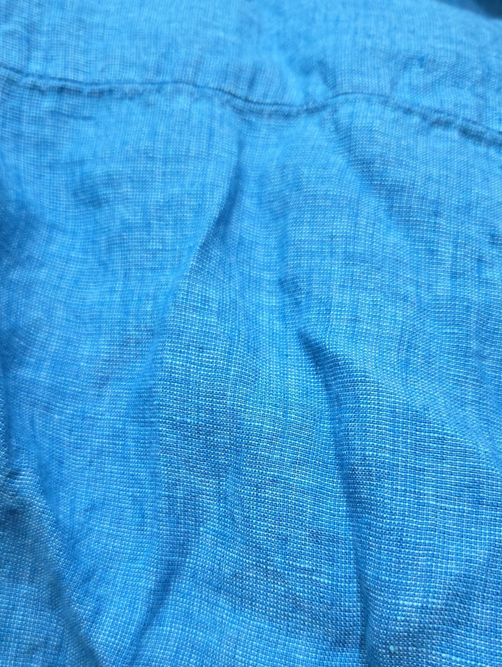 FLAX Linen Collared Top - Picture 4 of 4